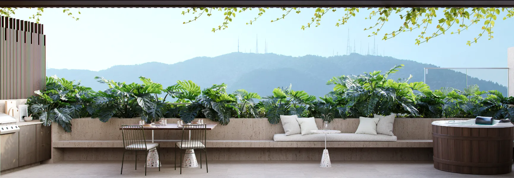 Terraço apartamento